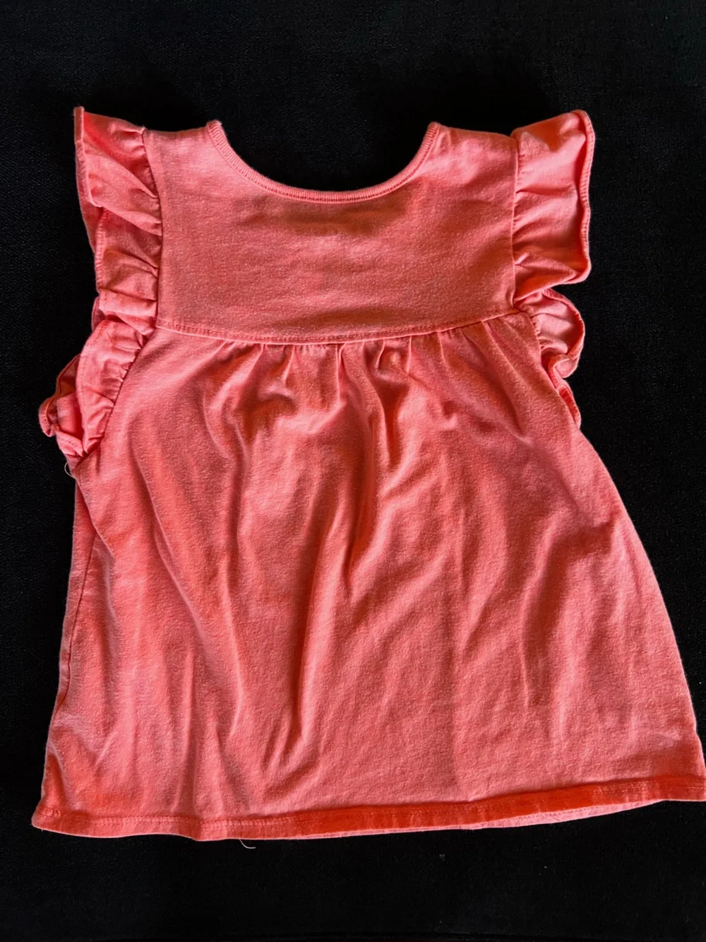 Garanimals Coral Pink Eyelet Dress with Pom Trim